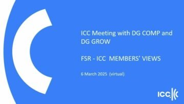 Fan Zhang Participates in ICC Meeting with European Commission on the Application of the Foreign Subsidies Regulation